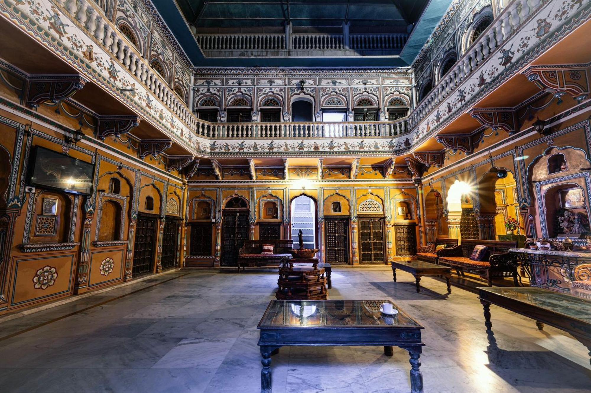 Hotel Radhika Haveli, Mandawa Mandāwa Exterior foto